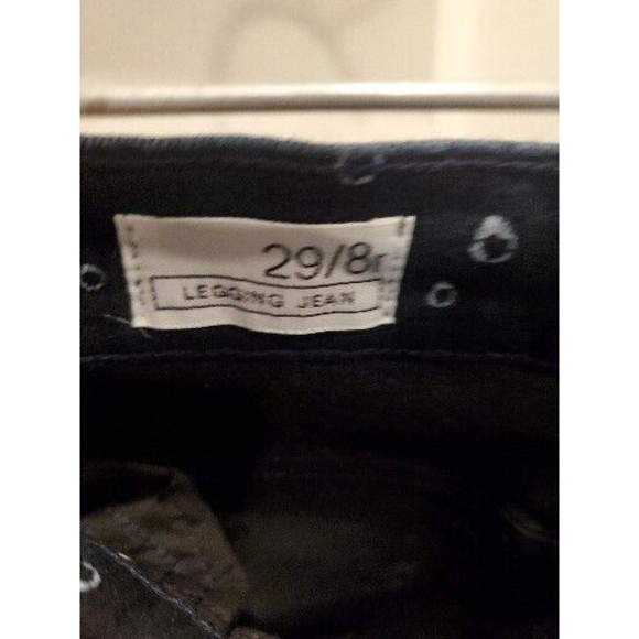 Gap 1969 womens Patterned Legging Denim jeans Size 8R/29 - Picture 3 of 13